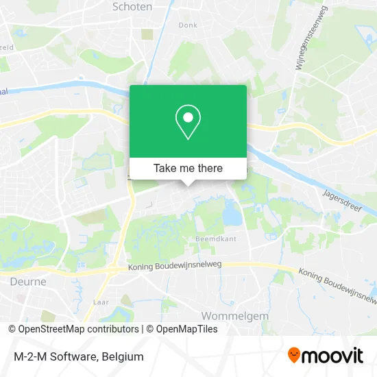 M-2-M Software map