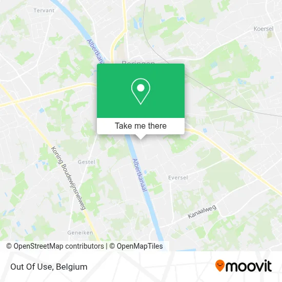 Out Of Use map