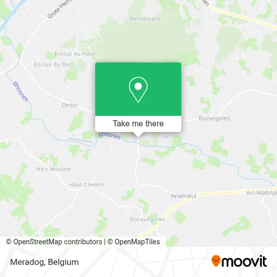 Meradog map