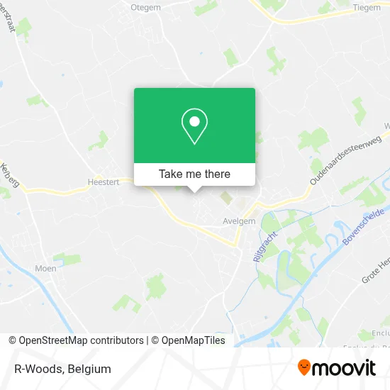 R-Woods map