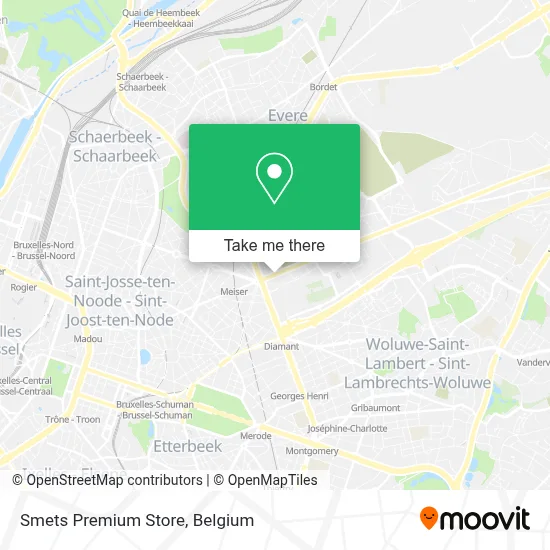 Smets Premium Store map