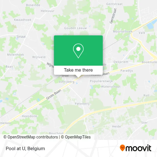 Pool at U map