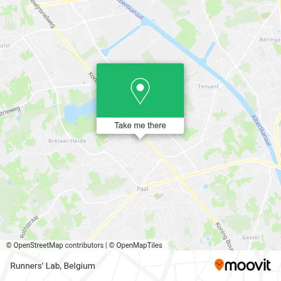 Runners' Lab map