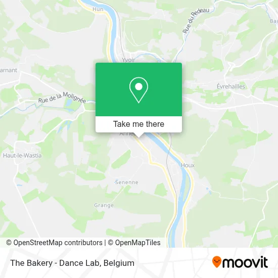 The Bakery - Dance Lab map