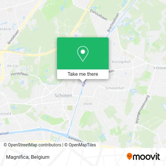 Magnifica map