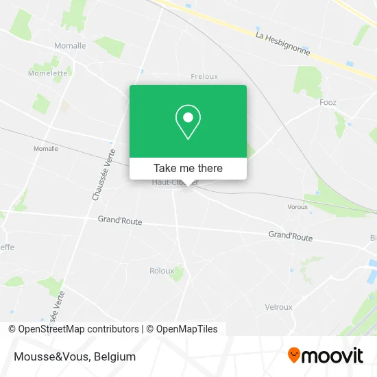 Mousse&Vous map