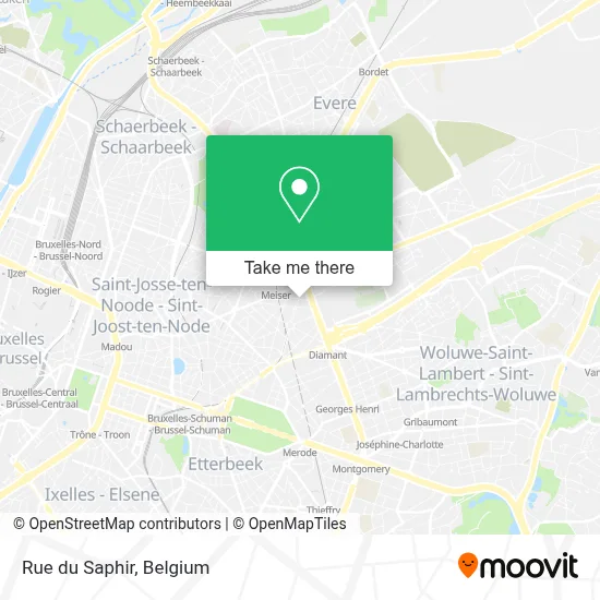 Rue du Saphir map