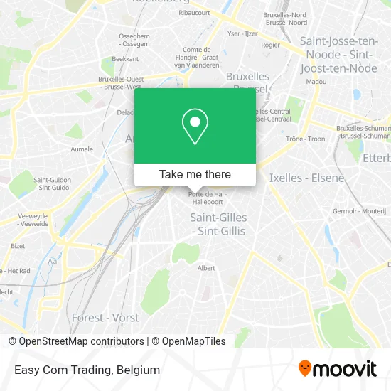 Easy Com Trading map