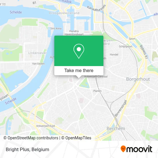 Bright Plus map