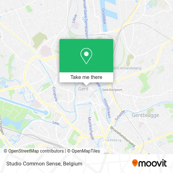 Studio Common Sense map