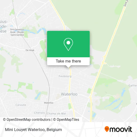 Mini Louyet Waterloo map