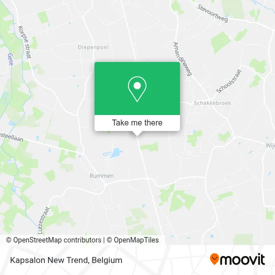 Kapsalon New Trend map