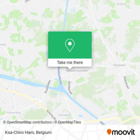 Ksa-Chiro Ham map