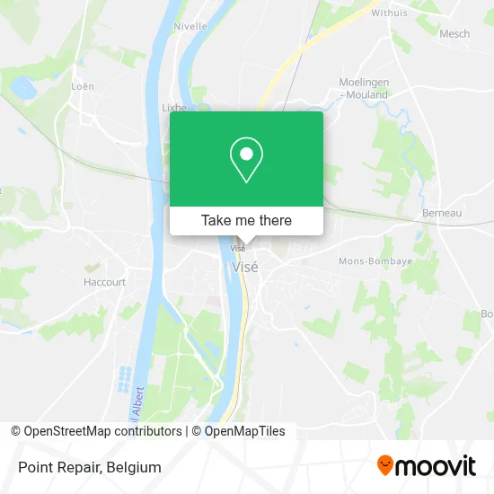 Point Repair map