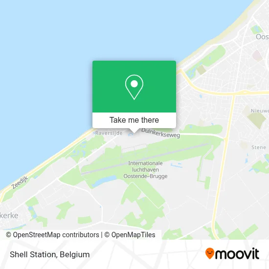 Shell Station map