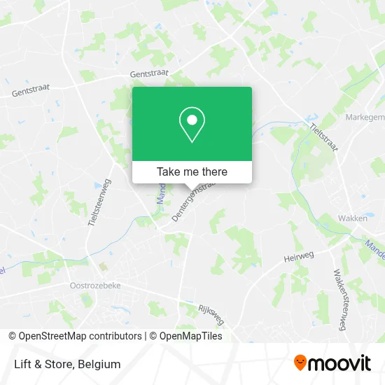 Lift & Store map