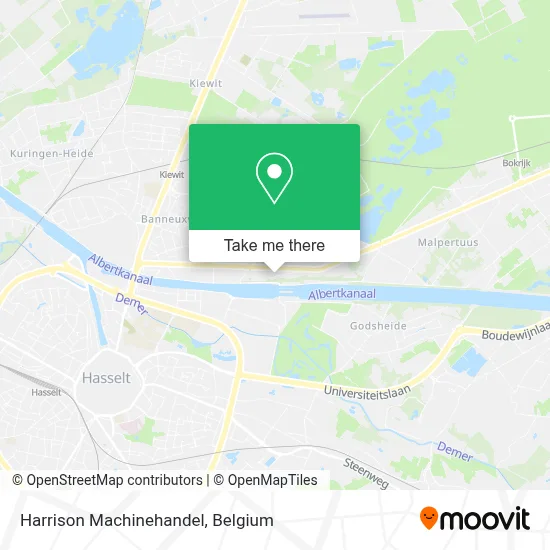 Harrison Machinehandel map