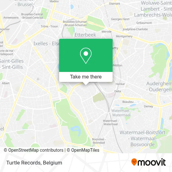 Turtle Records map