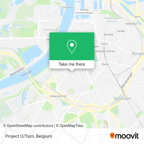 Project U/Turn map