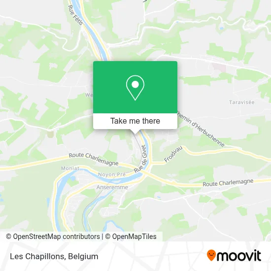 Les Chapillons map