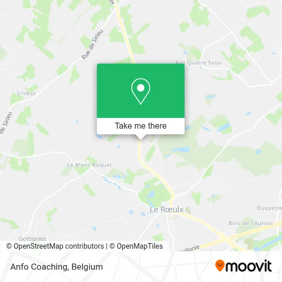 Anfo Coaching map