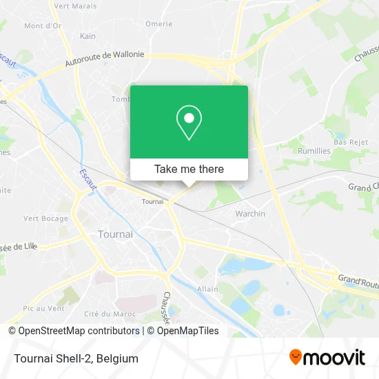 Tournai Shell-2 map