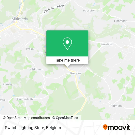 Switch Lighting Store map