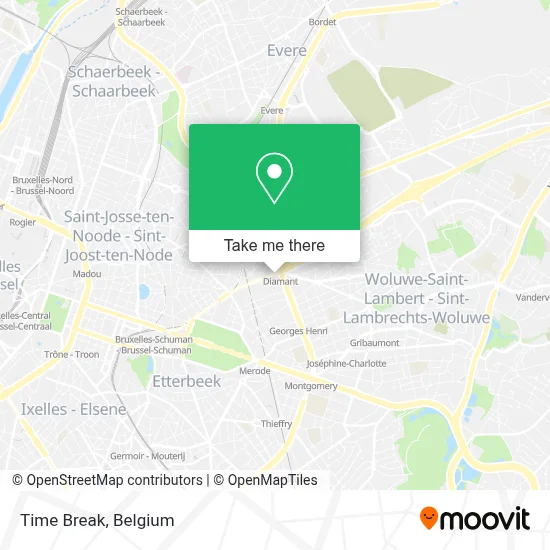 Time Break map