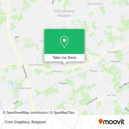 Core Graphics map
