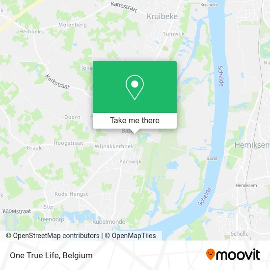 One True Life map