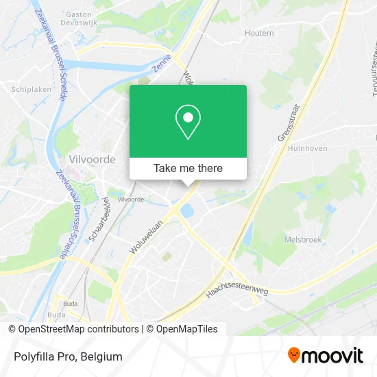Polyfilla Pro map