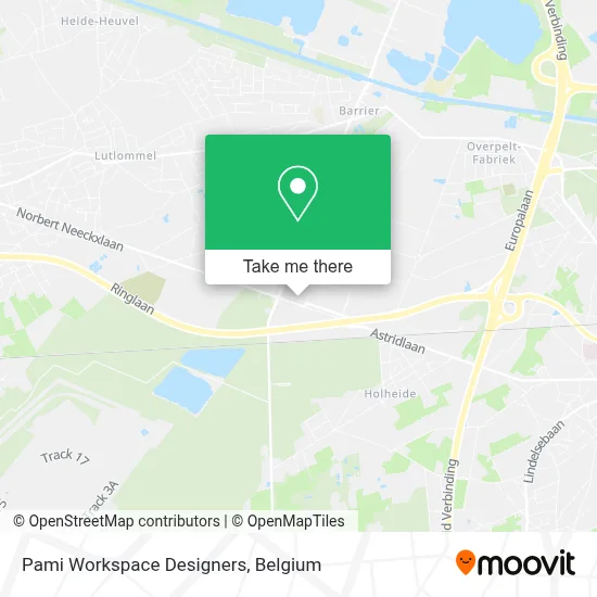 Pami Workspace Designers map