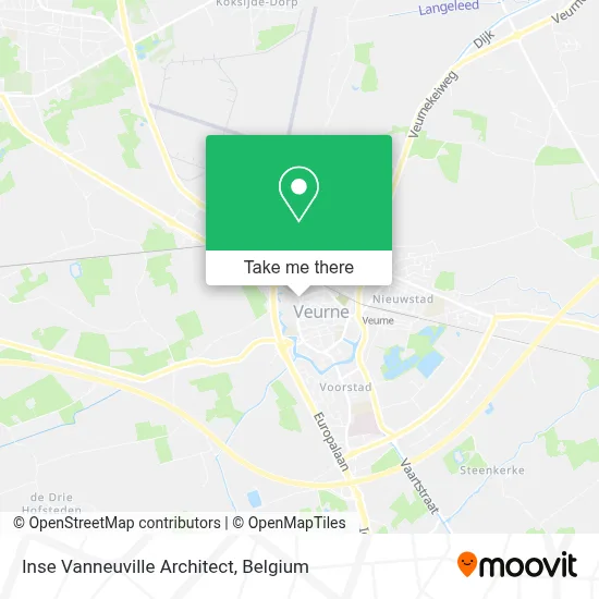 Inse Vanneuville Architect map