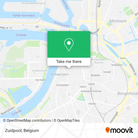 Zuidpool map