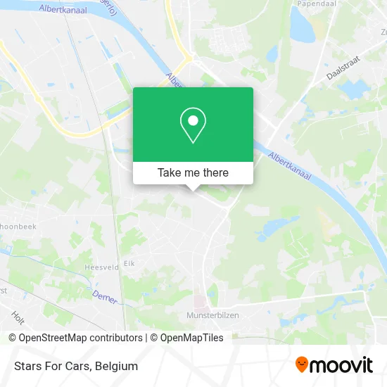 Stars For Cars map