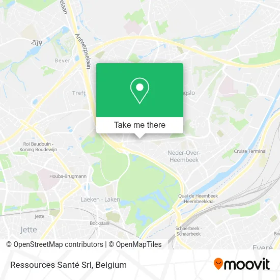 Ressources Santé Srl map