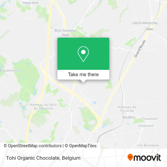 Tohi Organic Chocolate map