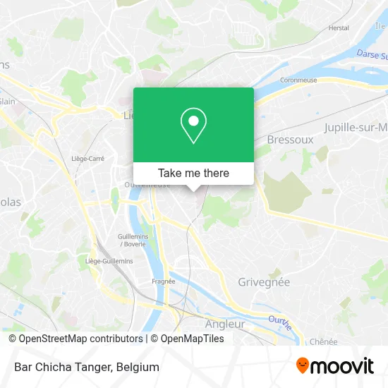 Bar Chicha Tanger plan