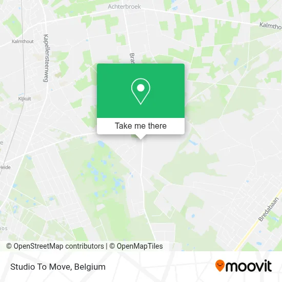 Studio To Move map