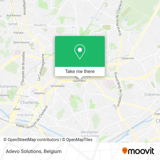Adevo Solutions map