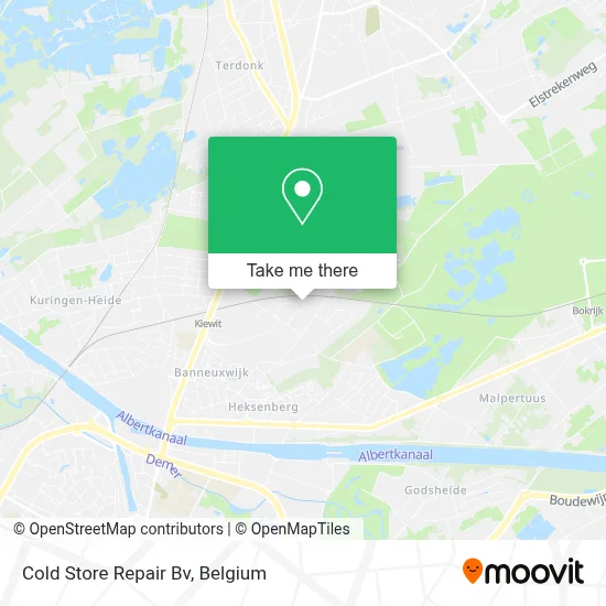 Cold Store Repair Bv map