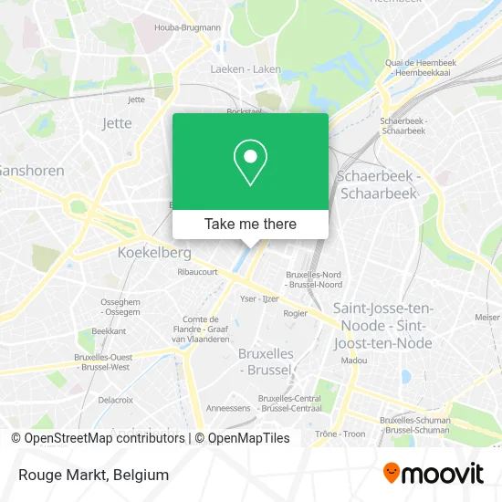 Rouge Markt map