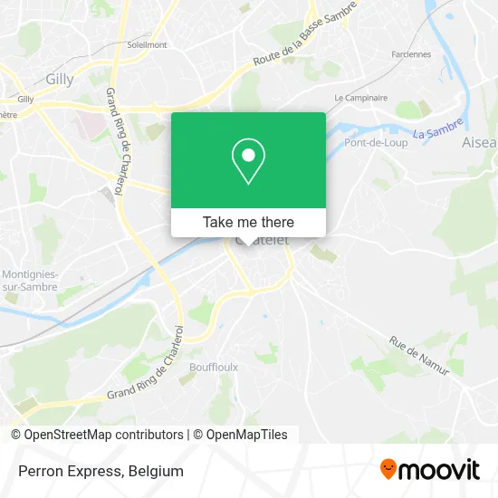 Perron Express map