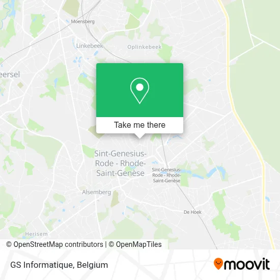 GS Informatique map
