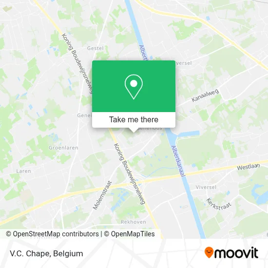 V.C. Chape map