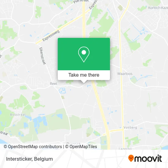 Intersticker map