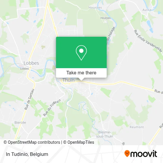 In Tudinio map