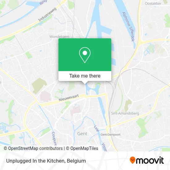 Unplugged In the Kitchen map