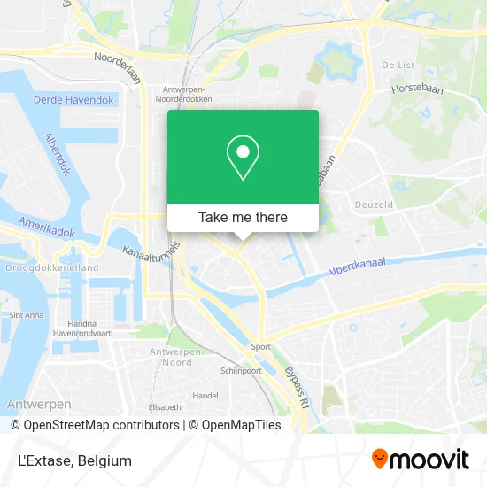 L'Extase map