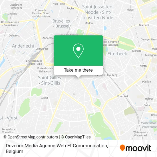 Devcom Media    Agence Web Et Communication map